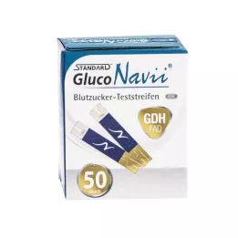 SD GlucoNavii GDH Vere glükoosisisalduse testribad, 1X50 tk