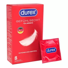 DUREX Gefühlsecht kondoomid, 8 tk