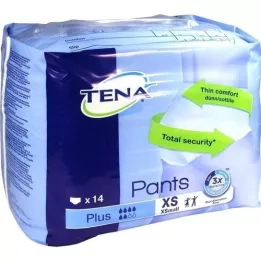 TENA PANTS pluss XS 50–70 cm konflikt ühekordselt kasutatavad püksid, 14 tk