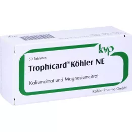TROPHICARD Köhler NE Tabletid, 50 tk