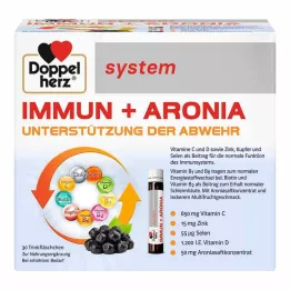 DOPPELHERZ Immun+Aronia süsteemi ampullid, 30 tk
