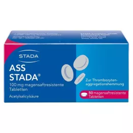 ASS STADA 100 mg mao -resistentsed tabletid, 50 tk