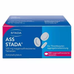 ASS STADA 100 mg gastroresistentsed tabletid, 100 tk