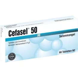 CEFASEL 50 μg tabletid, 60 tk