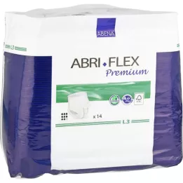 ABRI Flex Premium püksid 100–140 cm L3 FSC, 14 tk