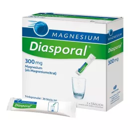 MAGNESIUM DIASPORAL 300 mg graanulid, 20 tk