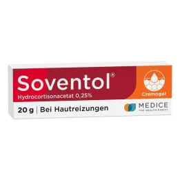 SOVENTOL Hüdrokortisoonatsetaat 0,25% koor, 20 g
