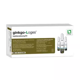 GINKGO-LOGES Süstelahus D 4 ampulli, 50X2 ml