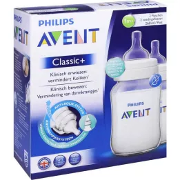 AVENT Classic+ pudel 260 ml 2-pakk, 2 tk