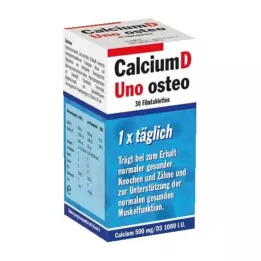 Kaltsium D UNO OSTEO Filmi tabletid, 30 tk