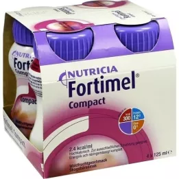 FORTIMEL kompaktne 2,4 metsavilja maitse, 4x125 ml