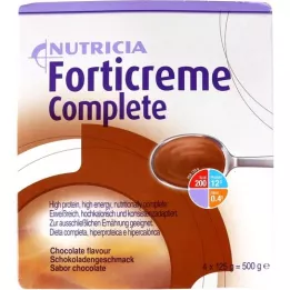 FORTICREME šokolaadimaitse, 4x125 g