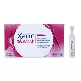 XAILIN Pese silmapesulahus üksikannustena, 20X5 ml