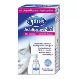 OPTREX ActiSpray 2in1 kuivadele+ärritatud silmadele, 10 ml