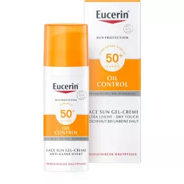 Eucerin Sun Protection Geel Creme Oil Control LSF 50+, 50 ml