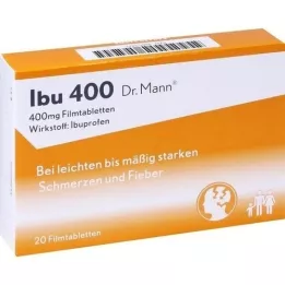 IBU 400 Dr.Mann Filmiga kandes tabletid, 20 tk