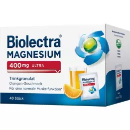 BIOLECTRA magneesium 400 mg ultra trinkgran.orange, 40 tk