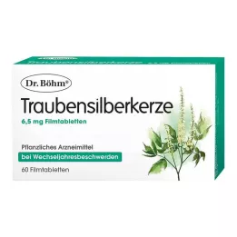 DR.BÖHM Black cohosh 6,5 mg õhukese polümeerikattega tabletid, 60 tk