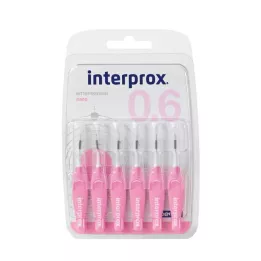 INTERPROX nanoroosa hambavaheharja blister, 6 tk