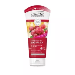 LAVERA Bodymilk orgaaniline jõhvika &amp; orgaaniline argaaniaõli, 200 ml