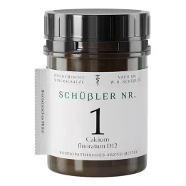 SCHÜSSLER No.1 Calcium fluoratum D 12 tabletti, 1000 tk