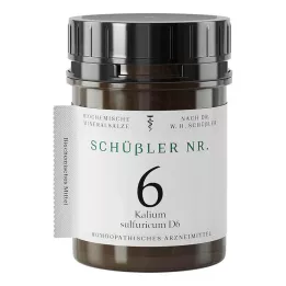 SCHÜSSLER Nr.6 Kalium sulfuricum D 6 tabletid, 400 tk