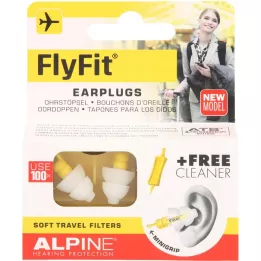 ALPINE FLYFIT Kõrvatropid, 2 tk