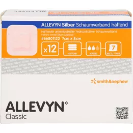 ALLEVYN Hõbedane vaht segu 7x8 cm liim, 12 tk