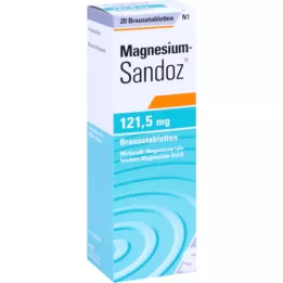 Magneesium Sandoz 121,5 mg kihisevates tabletid, 20 tk