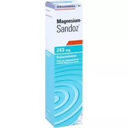 MAGNESIUM SANDOZ 243 mg kihisevad tabletid, 20 tk