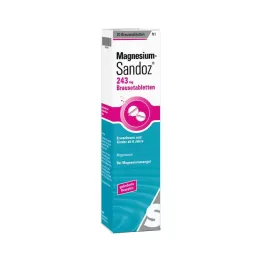 MAGNESIUM SANDOZ 243 mg kihisevad tabletid, 20 tk