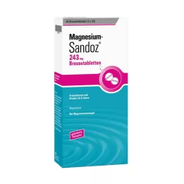 MAGNESIUM SANDOZ 243 mg kihisevad tabletid, 40 tk