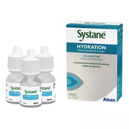 SYSTANE HYDRATION Libestustilgad silmadele, 3X10 ml