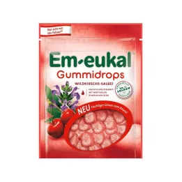 EM-EUKAL Wild Cherry-Sage Gummies suhkrut säilitavad, 90 g