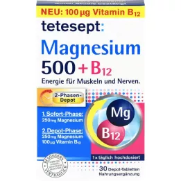 TETESEPT Magnesium 500+B12 Depo tabletid, 30 tk