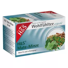 H&S Mate Mint Filter kott, 20 tk