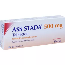 Ass STADA 500 mg tabletid, 20 tk