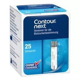 CONTOUR Next Sensors testribad, 1X25 tk