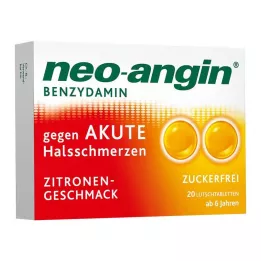 NEO-ANGIN Bensüdamiin äge kurguvalu sidrun, 20 tk