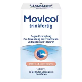 MOVICOL joogivalmis 25 ml kotike lahus suukaudseks kasutamiseks, 10 tk