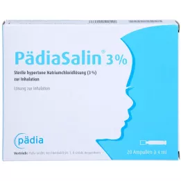PÄDIASALIN 3% inhalatsiooniampullid, 20 tk