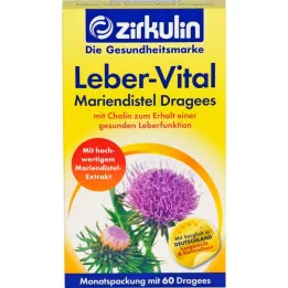 ZIRKULIN Leber-Vital piimaohaka tabletid, 60 tk