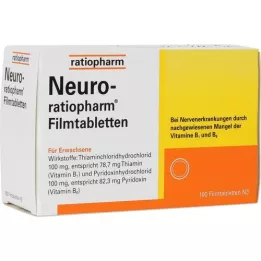 NEURO-RATIOPHARM kilega kaetud tabletid, 100 tk