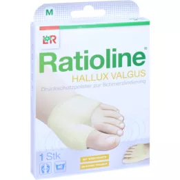 Ratioline Hallux Valgus Survekaitse PAD M (Shootgr.39-41), 1 tk