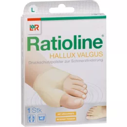 Ratioline Hallux Valgus Survekaitse Pad L (Shootgr.42-45), 1 tk