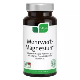 NICAPUR Lisaväärtusega magneesiumkapslid, 60 tk