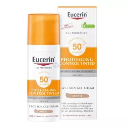 Eucerin Sun Cc Cream toonitud keskmise LSF 50+, 50 ml