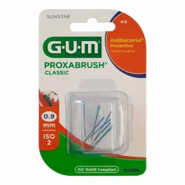 GUM Proxabrush Classic asendusharjad 0,9 mm, 8 tk