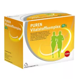 PUREN Elutähtsate ainete komplekskott 15 g graanulitega, 30 tk