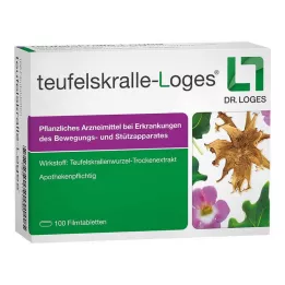 TEUFELSKRALLE-LOGES Õhukese polümeerikattega tabletid, 100 tk